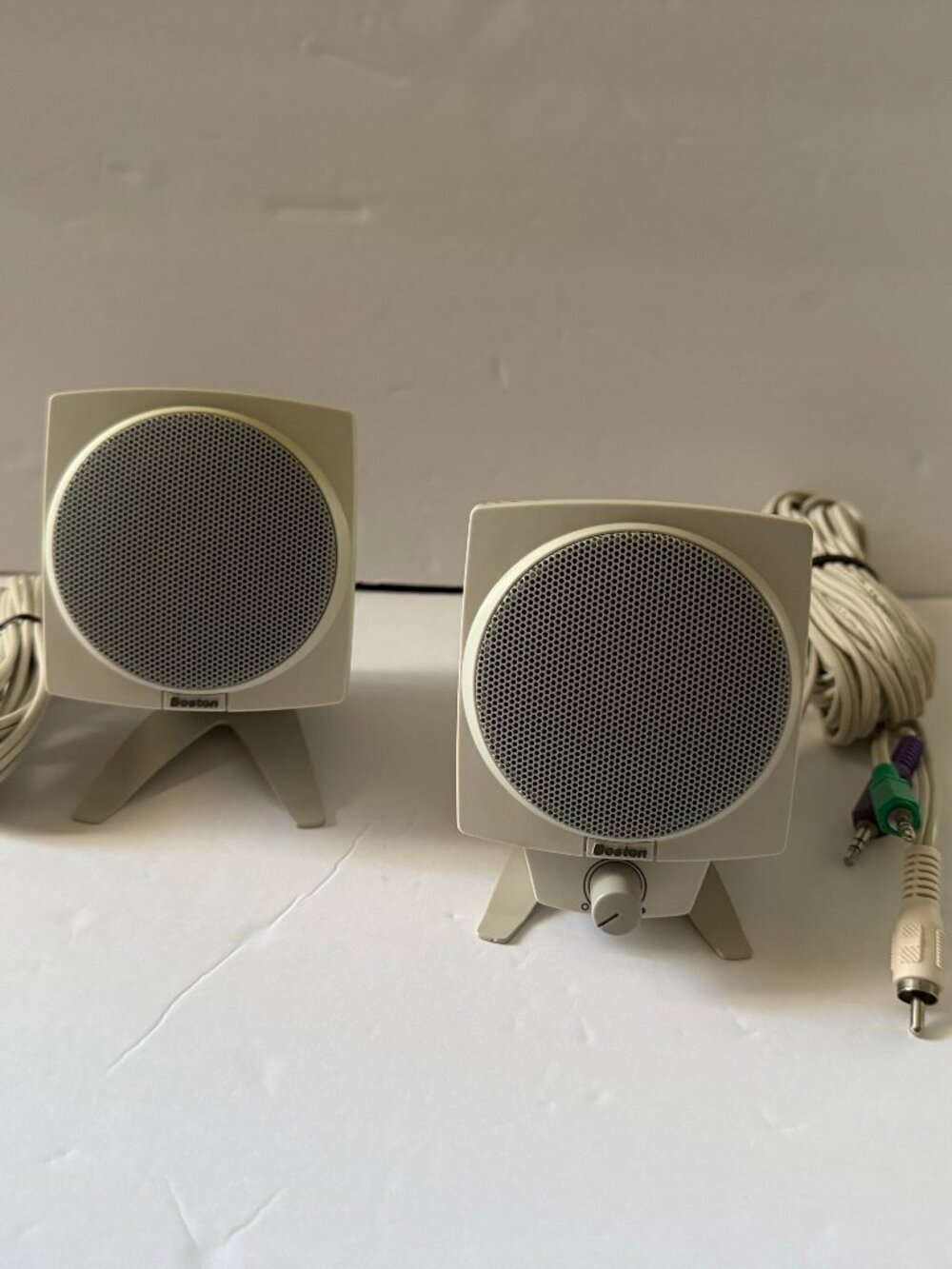 Vintage Boston Acoustics BA635 Computer Gaming Speakers, 2 & Subwoofer System